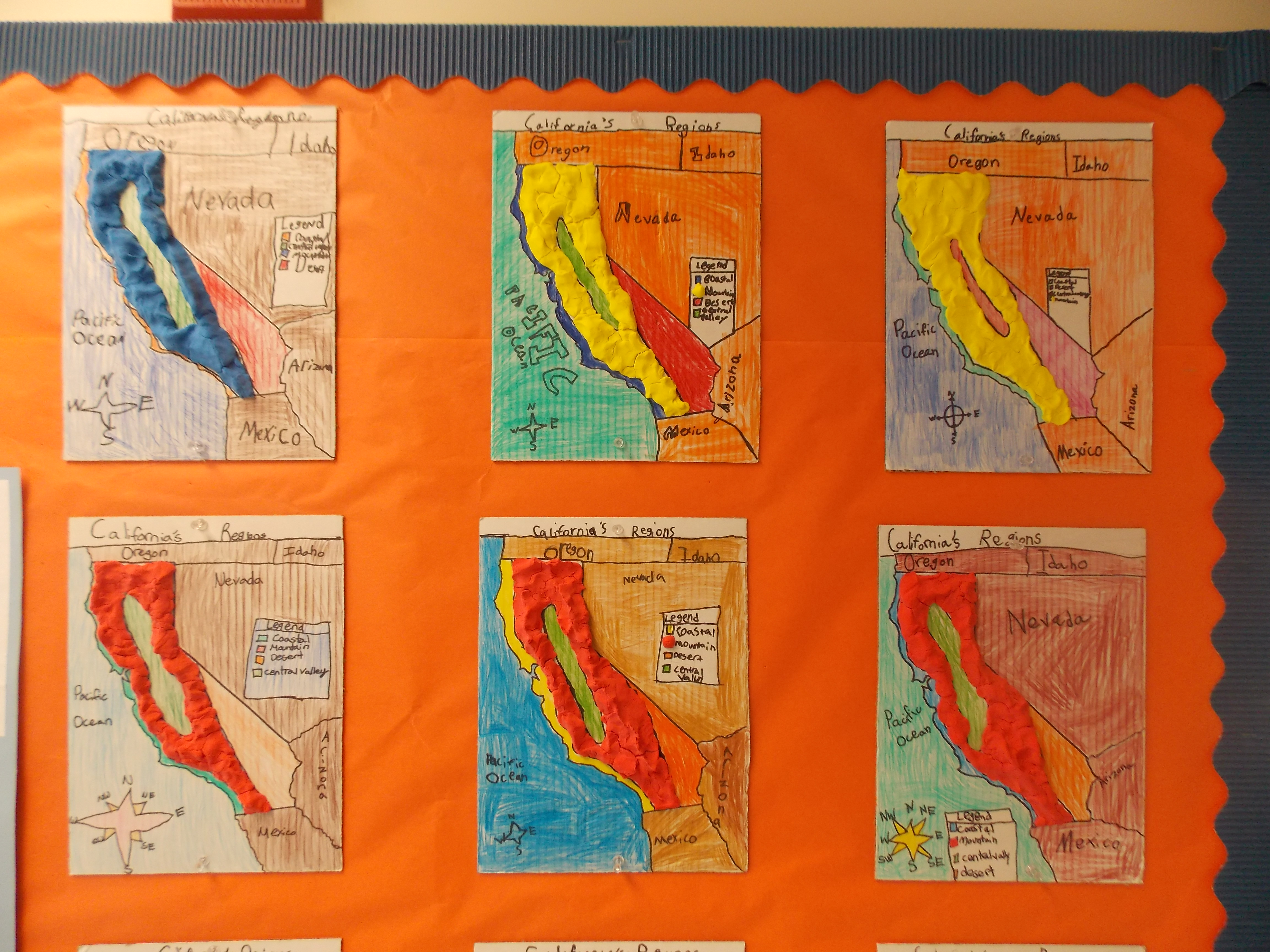 California Relief Map Making From A Project